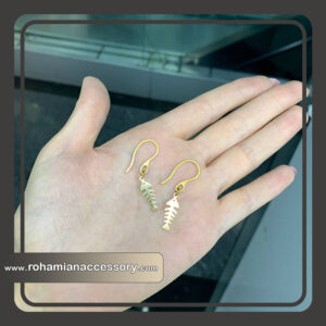 گوشواره تیغ ماهی استیل
